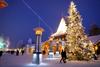 Laponska (in Božiček) v težavah - ni snega, ni turistov
