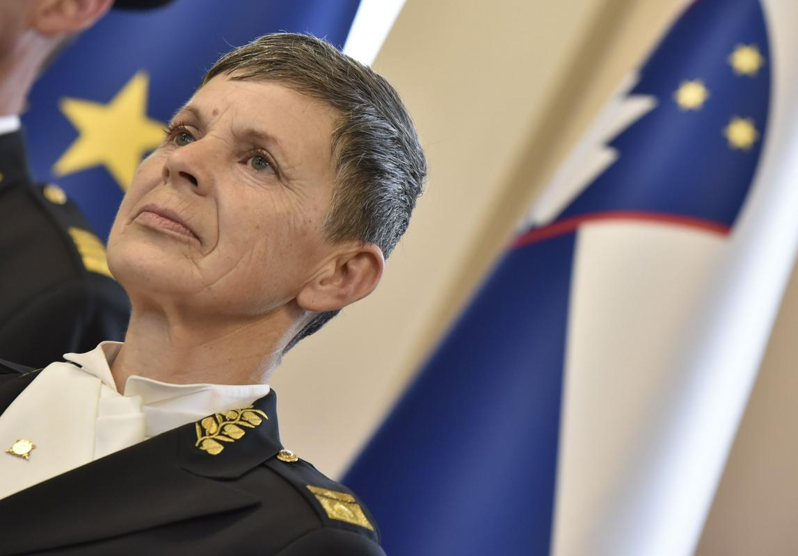 Alenka Ermenc bo postala nova načelnica Generalštaba Slovenske vojske. Foto: BoBo