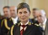 Alenka Ermenc, edina ženska na čelu vojsk članic Nata. Imenovanje odmeva v tujini.
