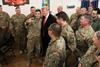 Trump v Iraku prvič obiskal vojake v tujini