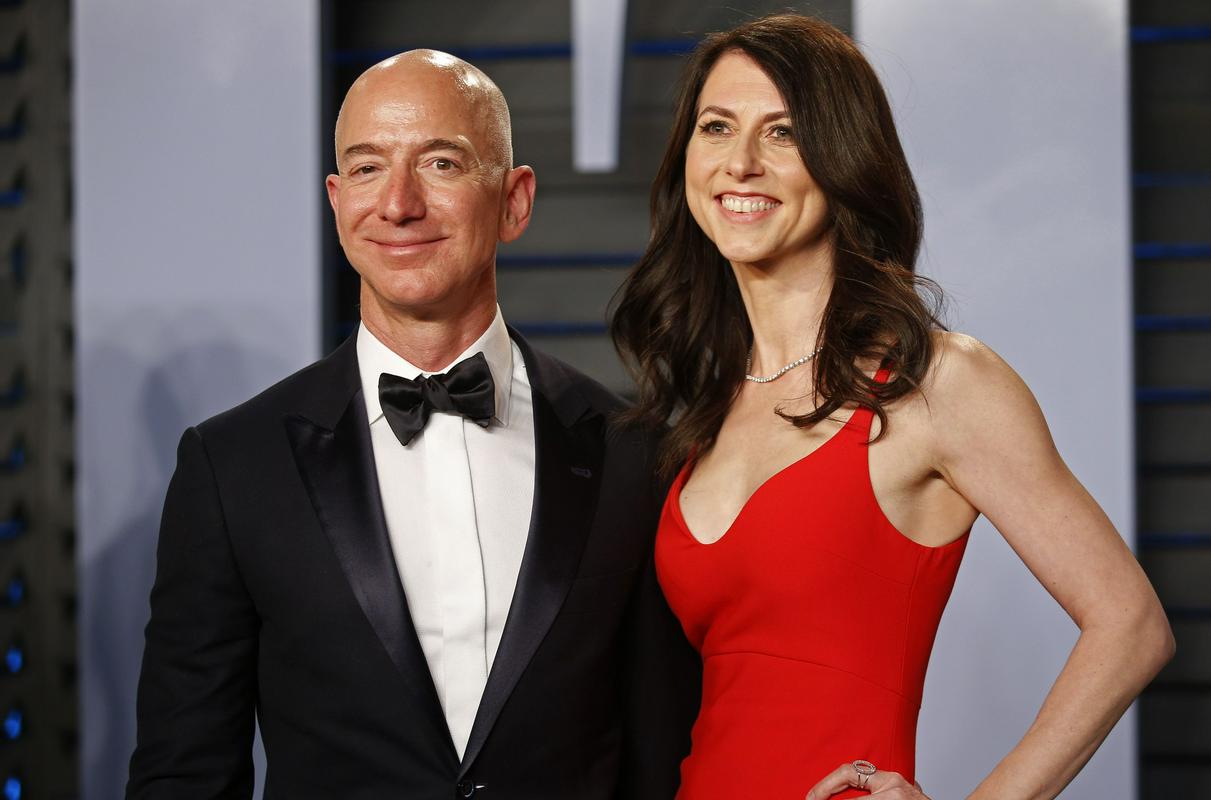 Jeff in MacKenzie Bezos sta bila poročena 25 let. Foto: MMC RTV SLO