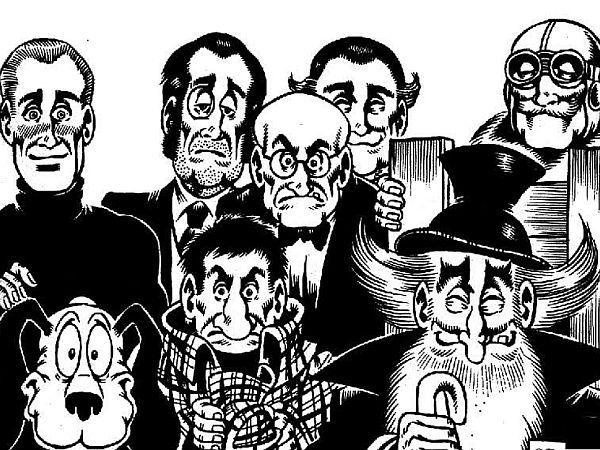 Skupina tajnih agentov TNT iz stripa Alan Ford, ki letos slavi pol stoletja izida prve epizode. Foto: Wikipedia