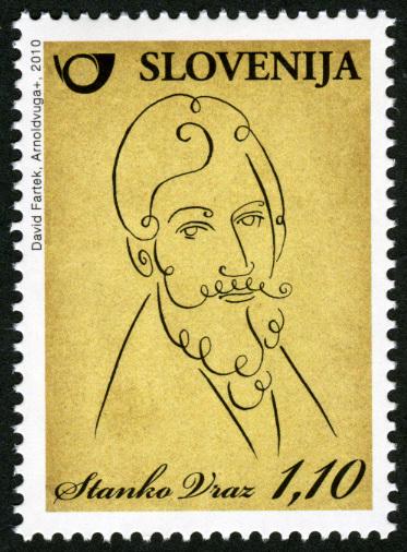 Stanko Vraz je bil edini Slovenec, ki je sprejel ilirsko idejo Ljudevita Gaja. Foto: Pošta Slovenije