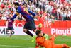 Messi s hat-trickom zrežiral preobrat v Sevilli 