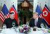 Trump in Kim Džong Un krepila odnose, a jedrskega dogovora nista podpisala   