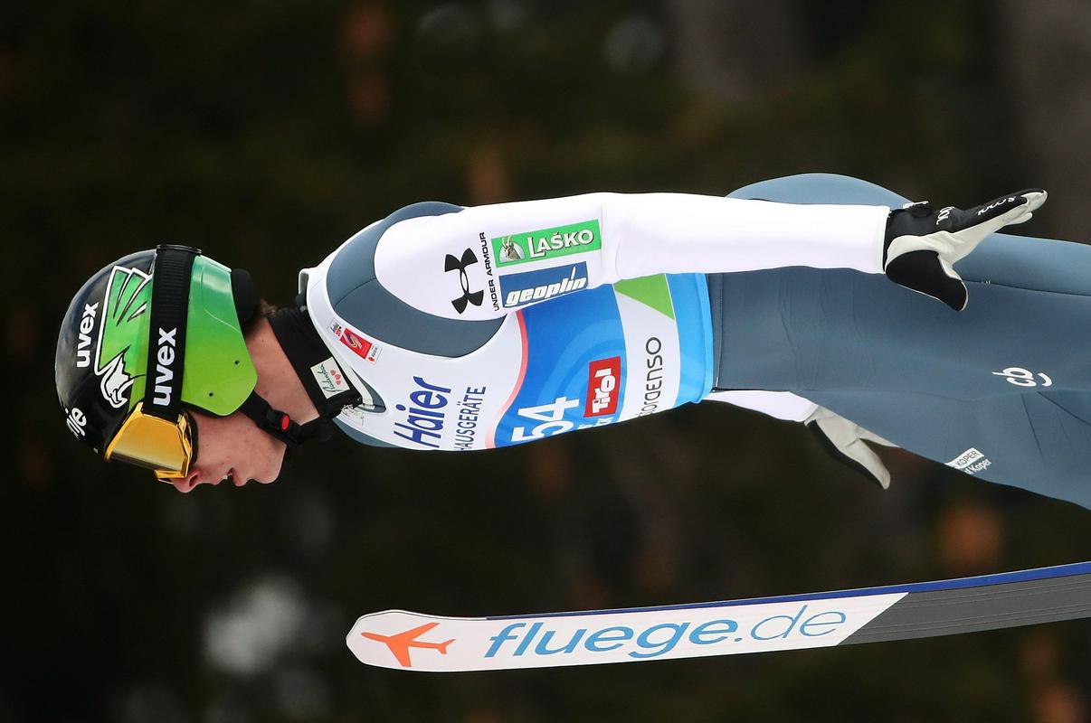 Timi Zajc je najboljši slovenski skakalec v tej zimi. Foto: Reuters