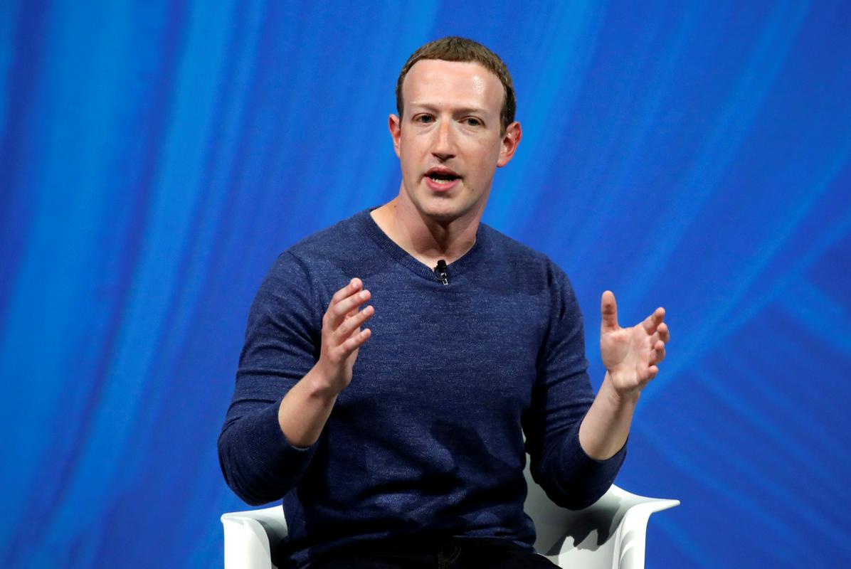 Zuckerberg napoveduje več zasebnosti in varnosti na Facebooku. Foto: Reuters/Charles Platiau