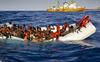 Italija zasegla reševalno ladjo z 49 prebežniki