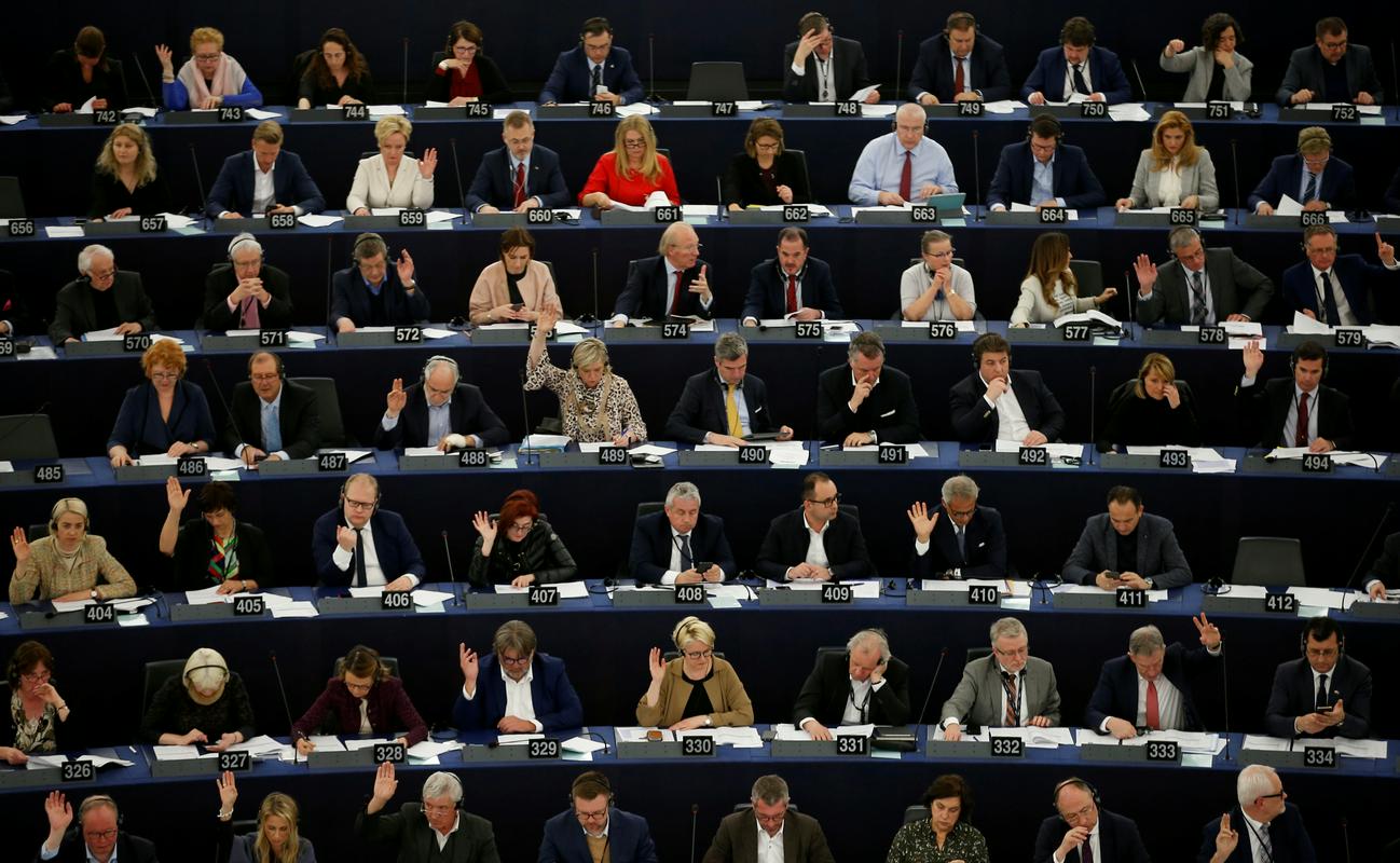 Volitve v Evropski parlament bodo po EU-ju potekale med 23 in 26. majem. Foto: Reuters