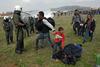 Grška policija ustavila prebežnike, ki so iz Soluna odšli proti Severni Makedoniji