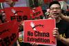 Hongkong: Protest proti zakonodaji o izročitvah Kitajski