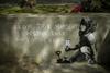 Banksy v Londonu pustil pečat odobravanja okoljevarstvenemu boju?