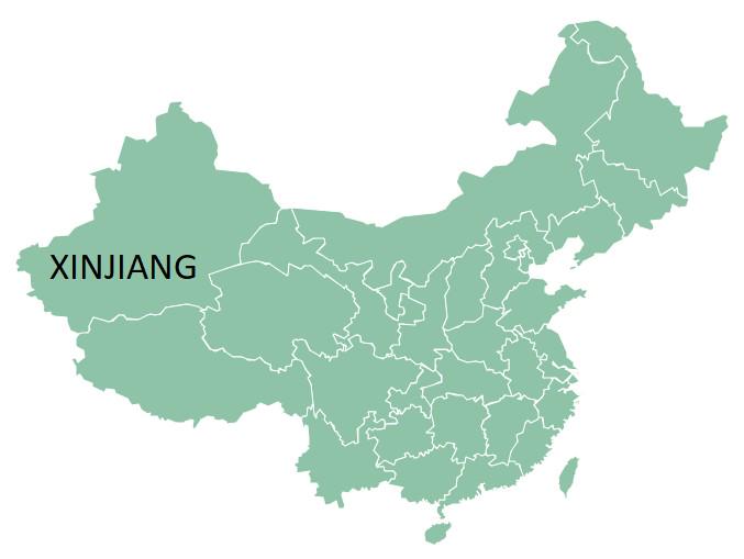 Sinkiang je največja kitajska regija z 1,6 milijona kvadratnih kilometrov. V njej kitajska oblast eksperimentira z eno različico SJS-ja in okrepljenega nadzora. Toda svoje različice ima še več kot ducat drugih provinc. Nekoč po letu 2020 bo z njimi pokrita celotna država, načrtuje njena oblast. Foto: MMC RTV SLO