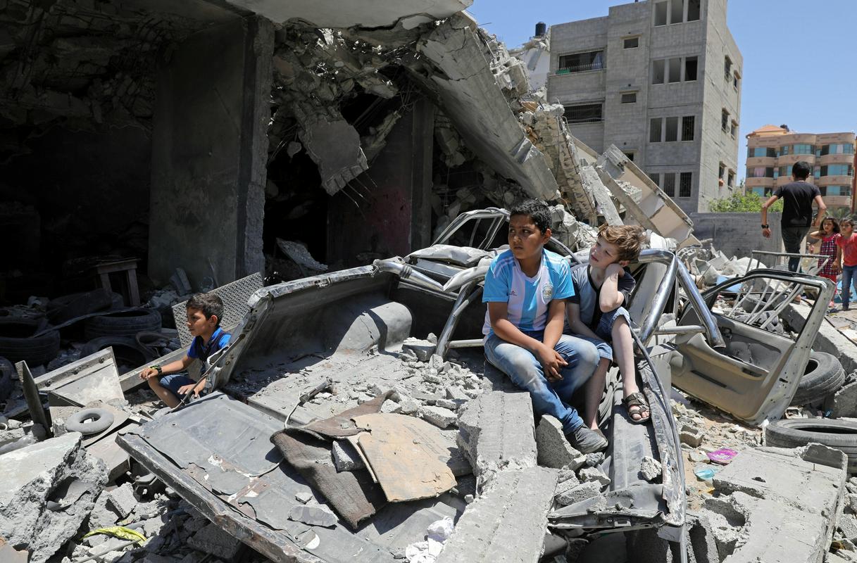 V Gazi je stopnja brezposelnosti 53-odstotna. Foto: Reuters