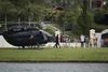 Tolažba za odvzet kapetanski trak? Neymar v brazilski tabor s helikopterjem.