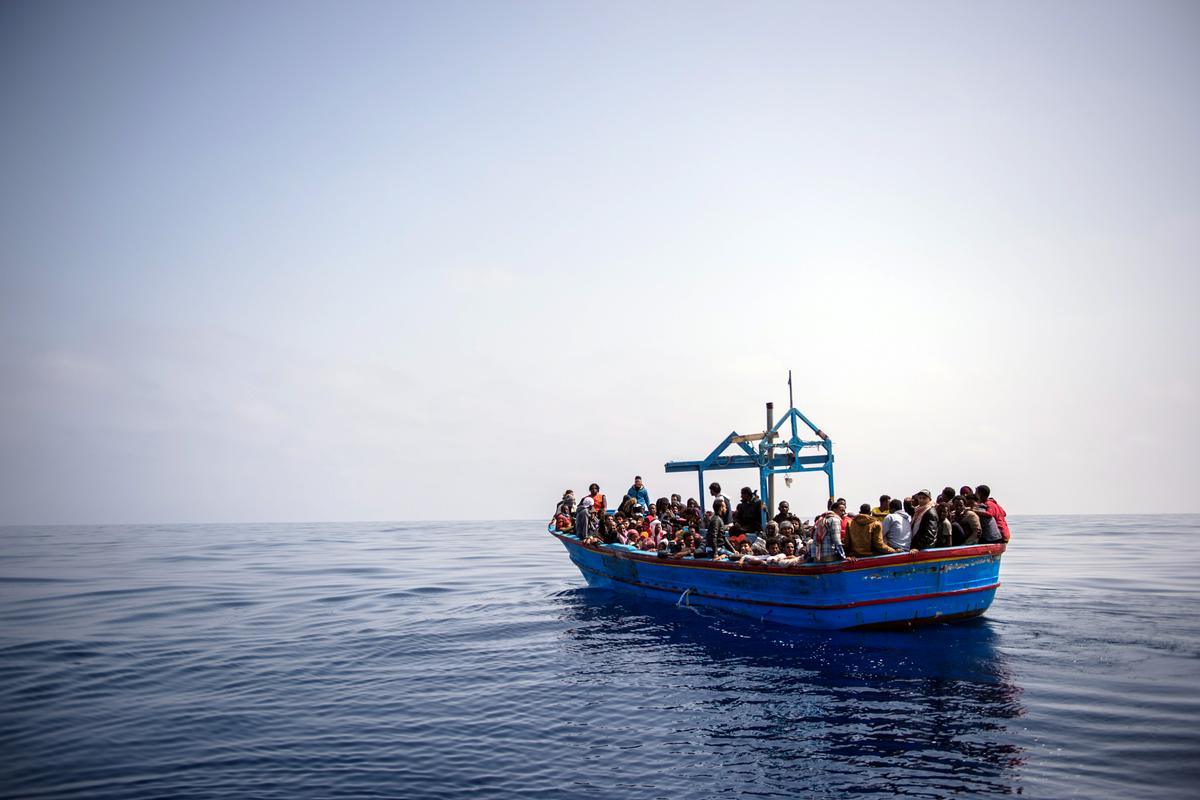 Tunizija je že dolgo izhodiščna točka za prebežnike, ki se odločijo na poti v Evropo prečkati Sredozemsko morje. Foto: EPA