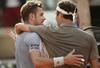 Federer težje, Nadal gladko v polfinale Pariza 