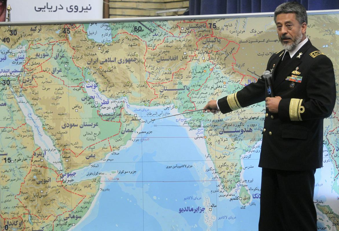 Razmere med ZDA in Iranom so se zaostrile po napadih na tankerja v Hormuški ožini, za katere ZDA krivi Iran, ki vpletenost zanika. Foto: Reuters