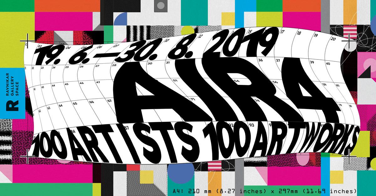 Projekt AIR4 je posvečen izvirnemu umetniškemu ustvarjanju - originalni risbi in sliki ter ambiciozni regijski produkciji, ki soustvarja in sobiva z mestom. Umetniki so za prodajno razstavo AIR4 ustvarili 100 izvirnih likovnih del, ki bodo glede na napovedi galerije na voljo po dostopni ceni. Foto: Ravnikar Gallery Space/Facebook stran