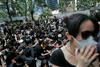 Hongkong: Protestniki blokirali sedež policije