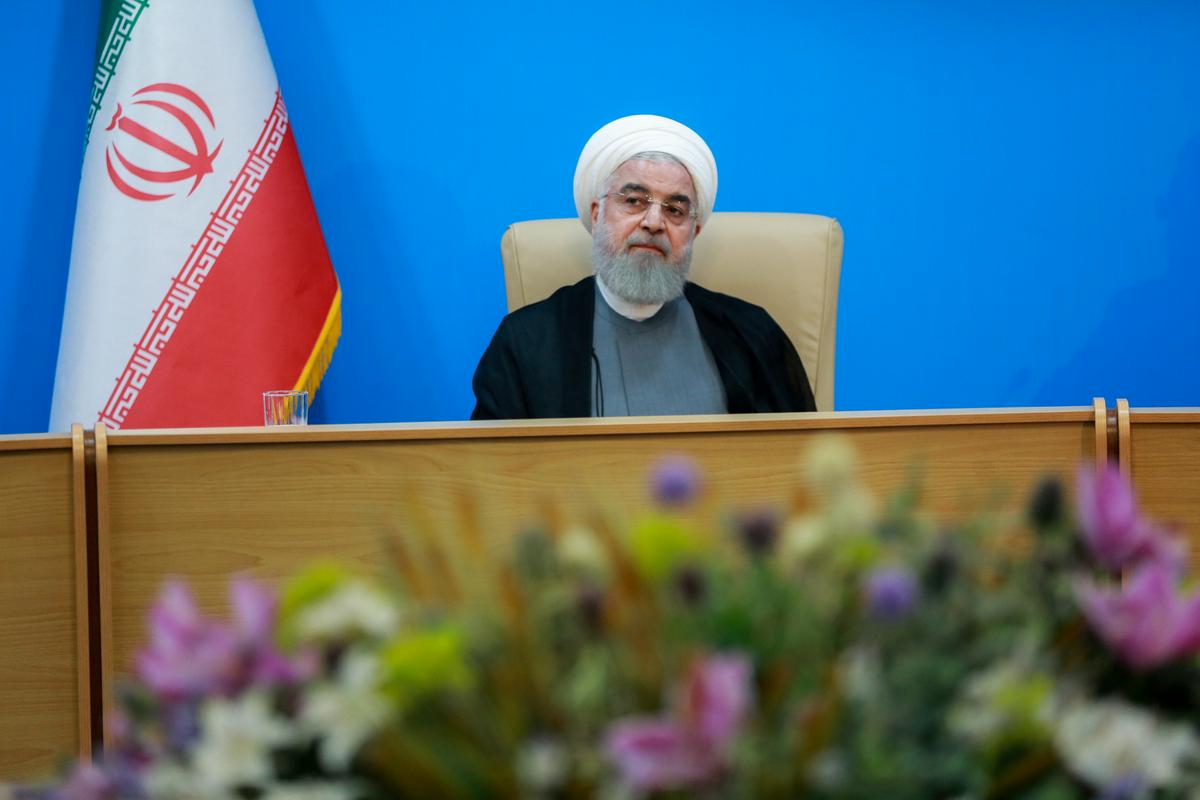 Rohani je ameriške sankcije označil za idiotske. Foto: Reuters