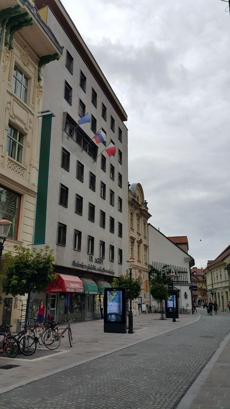 AGRFT na Trubarjevi ulici v Ljubljani. Foto: MMC RTV SLO