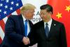 Trump: Kitajska naj pred trgovinskim sporazumom reši krizo v Hongkongu