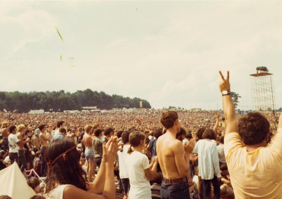 Festival v Woodstocku leta 1969. Foto: Reuters