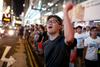 Pobudo na protestih v Hongkongu tokrat prevzeli učitelji 