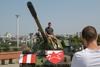 Crvena zvezda s tankom pred stadionom razjezila Hrvaško