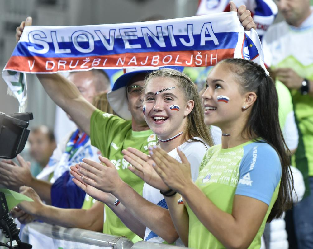 V zelo lepem spominu je ostalo leto 2019, ko so Stožice gostile evropsko prvenstvo, Slovenija pa si je tudi po zaslugi izjemnih navijačev priborila nastop v finalu v Parizu. Foto: BoBo