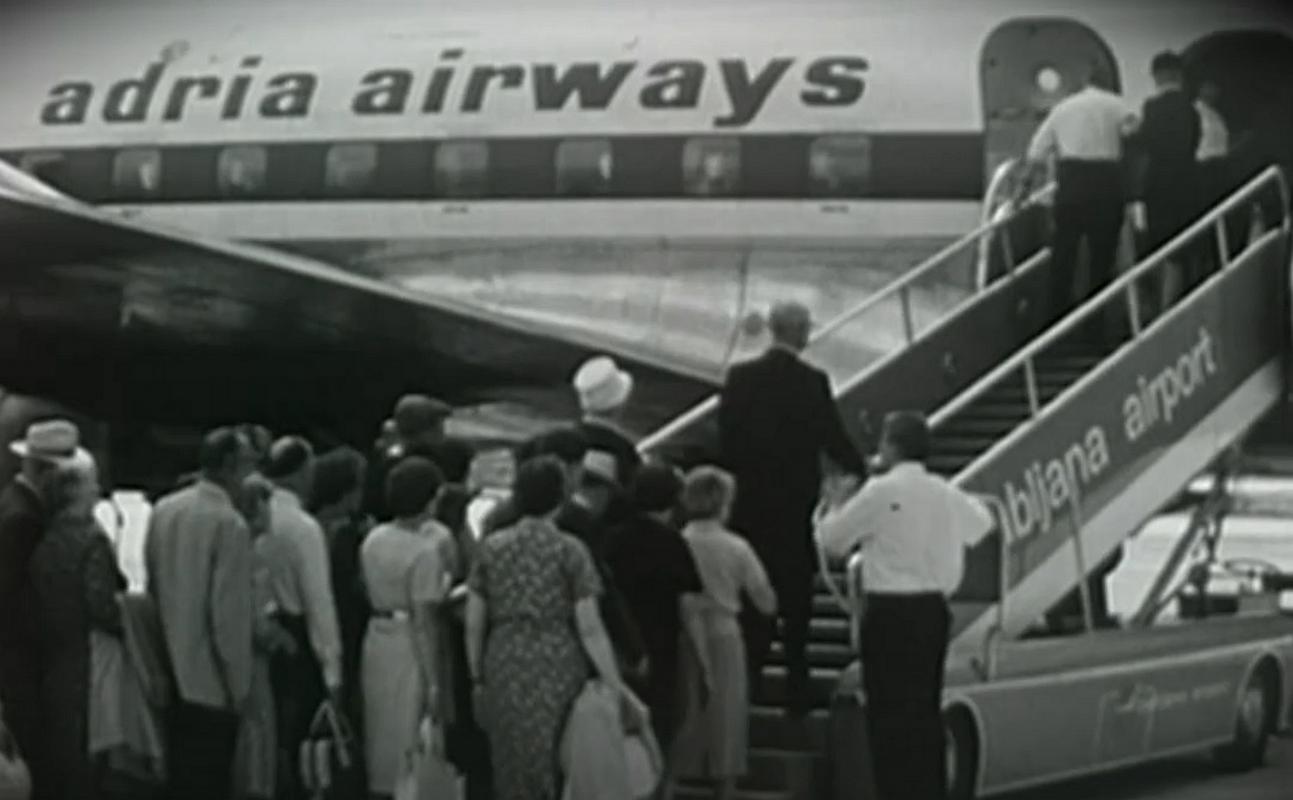Adria Airways je bila 58 let slovensko okno v svet. Foto: TV Slovenija