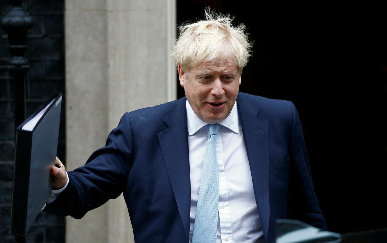 Johnson je večkrat zatrdil, da bo Združeno kraljestvo iz EU-ja gotovo izstopilo 31. oktobra. Foto: Reuters