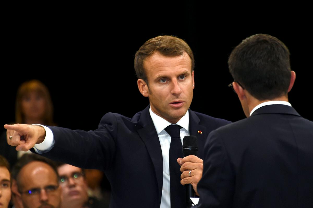 Macronu zmanjkuje potrpljenja glede brexita. Foto: Reuters