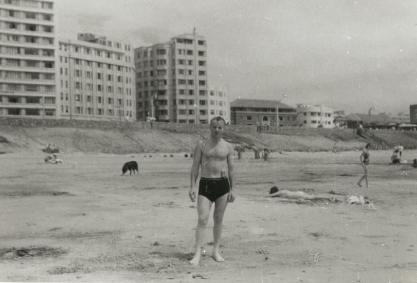Na plaži v Durbanu, Južna Afrika. Foto: Osebni arhiv Maria Miklanda
