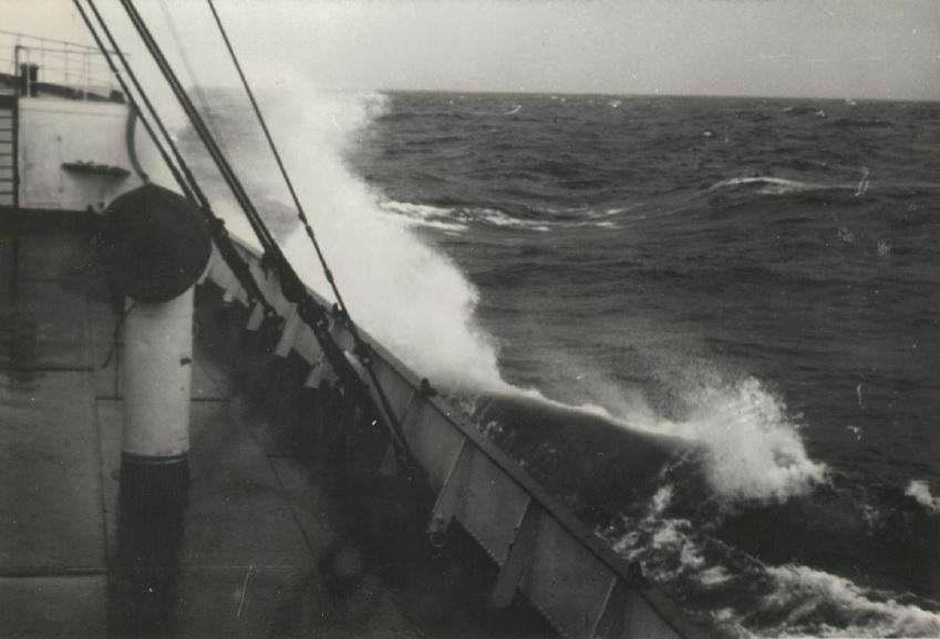 Mornarsko življenje je bilo garaško. Foto: Osebni arhiv Maria Miklanda