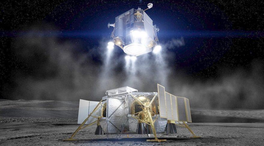 Boeingov koncept lunarnega pristajalnika. Foto: Boeing