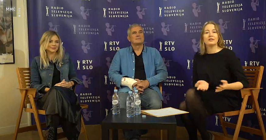 S Katarino Čas in Metodom Pevcem se je pogovarjala MMC-jeva novinarka Nadina Štefančič. Foto: MMC RTV SLO
