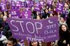 V Italiji in Franciji množično proti nasilju nad ženskami