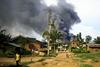 Kongovci v jezi ob neukrepanju po napadih islamistov zažgali oporišče ZN-a