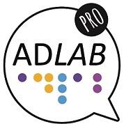 Logotip projekta ADLAB PRO: