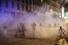Policija v Bejrutu ranila več deset protestnikov