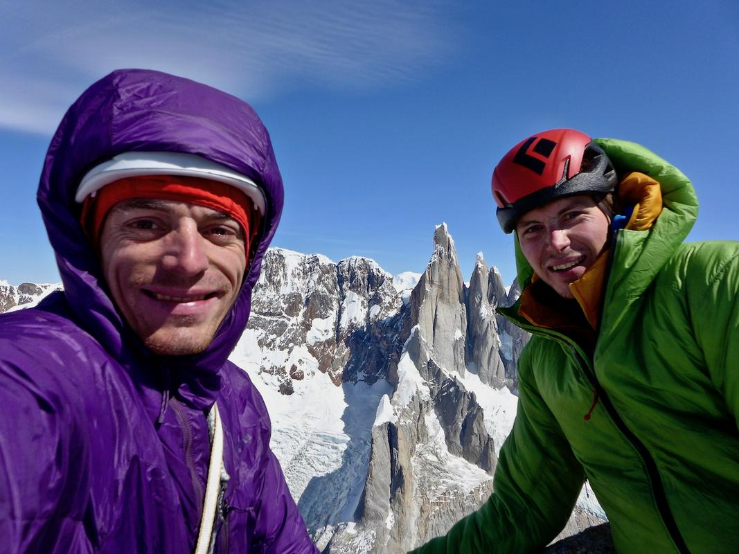 Krajnc in Lindič sta že večkrat plezala v Patagoniji. Foto: Luka Krajnc in Luka Lindič