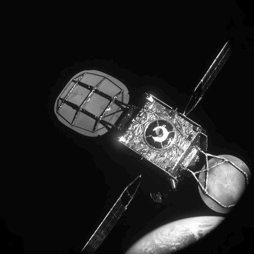 MEV-1 med približevanjem tarči februarja. Foto: Northrop Grumman