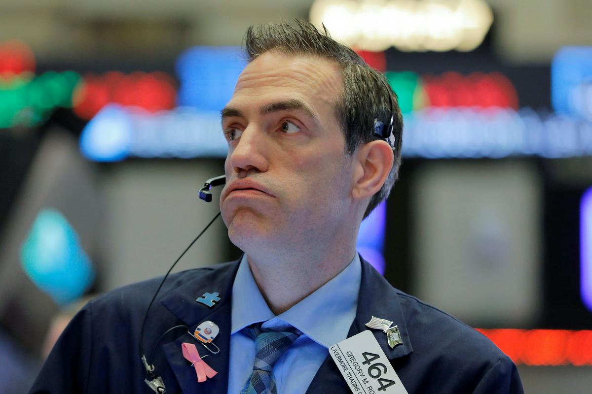 Newyorški Dow Jones je v prvih dveh dneh tega tedna izgubil več kot 1.200 točk oziroma pet odstotkov. Foto: Reuters