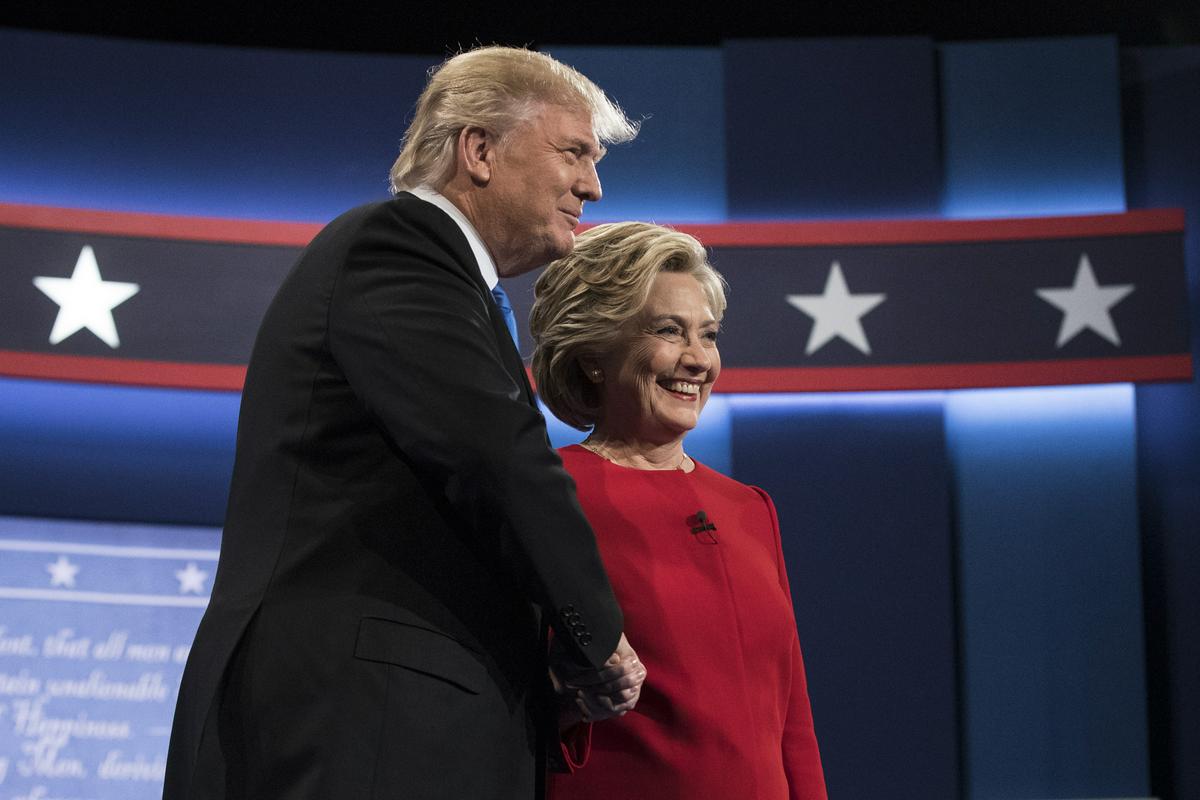 Leta 2016 nihče ni pričakoval zmage Trumpa nad Clintonovo. Foto: AP