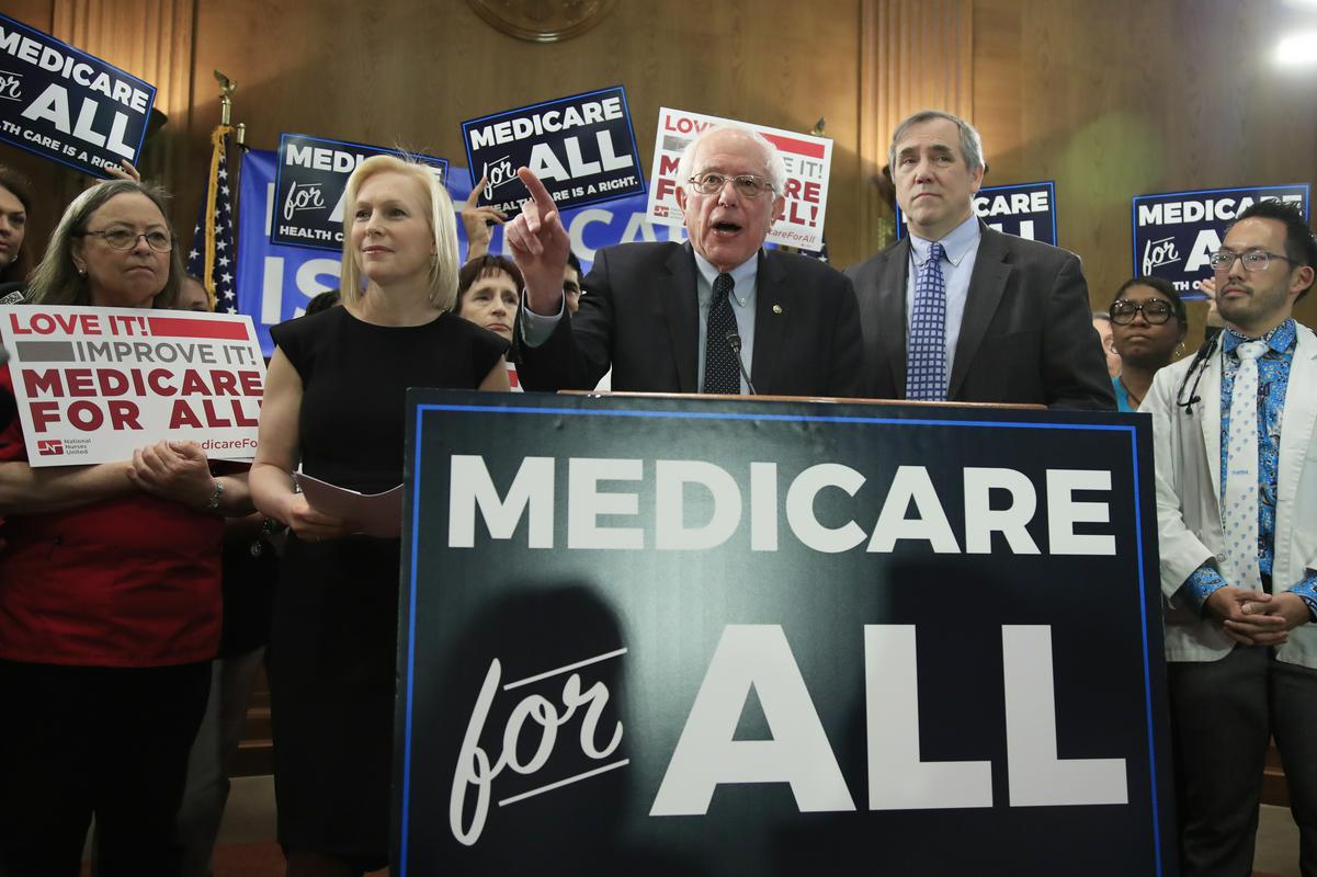 Ena ključnih točk Sandersove kampanje je univerzalno zdravstvo. Foto: AP
