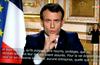 Macron napovedal karanteno, odpovedan drugi krog lokalnih volitev
