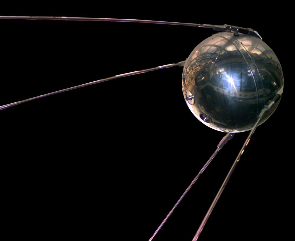 Prvi umetni satelit človeštva, Sputnik 1, je pripadal Sovjetski zvezi. Foto: Nasa
