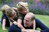 Princ William z otroki skozi soprogin objektiv 